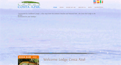 Desktop Screenshot of cahuitacostazul.com
